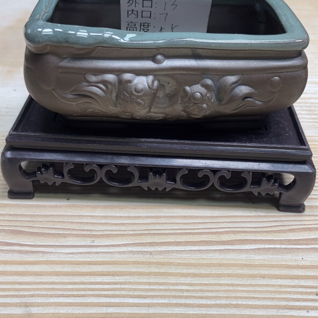 瓷片陶瓷花盆陶瓷艺术