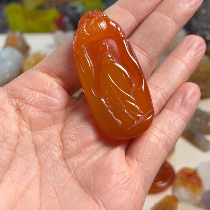 玛瑙/玉髓未镶嵌吊坠(不含链)