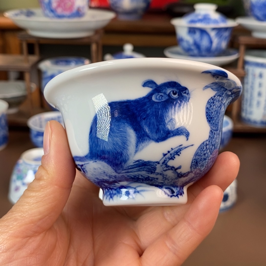 景德镇陶瓷手工手绘