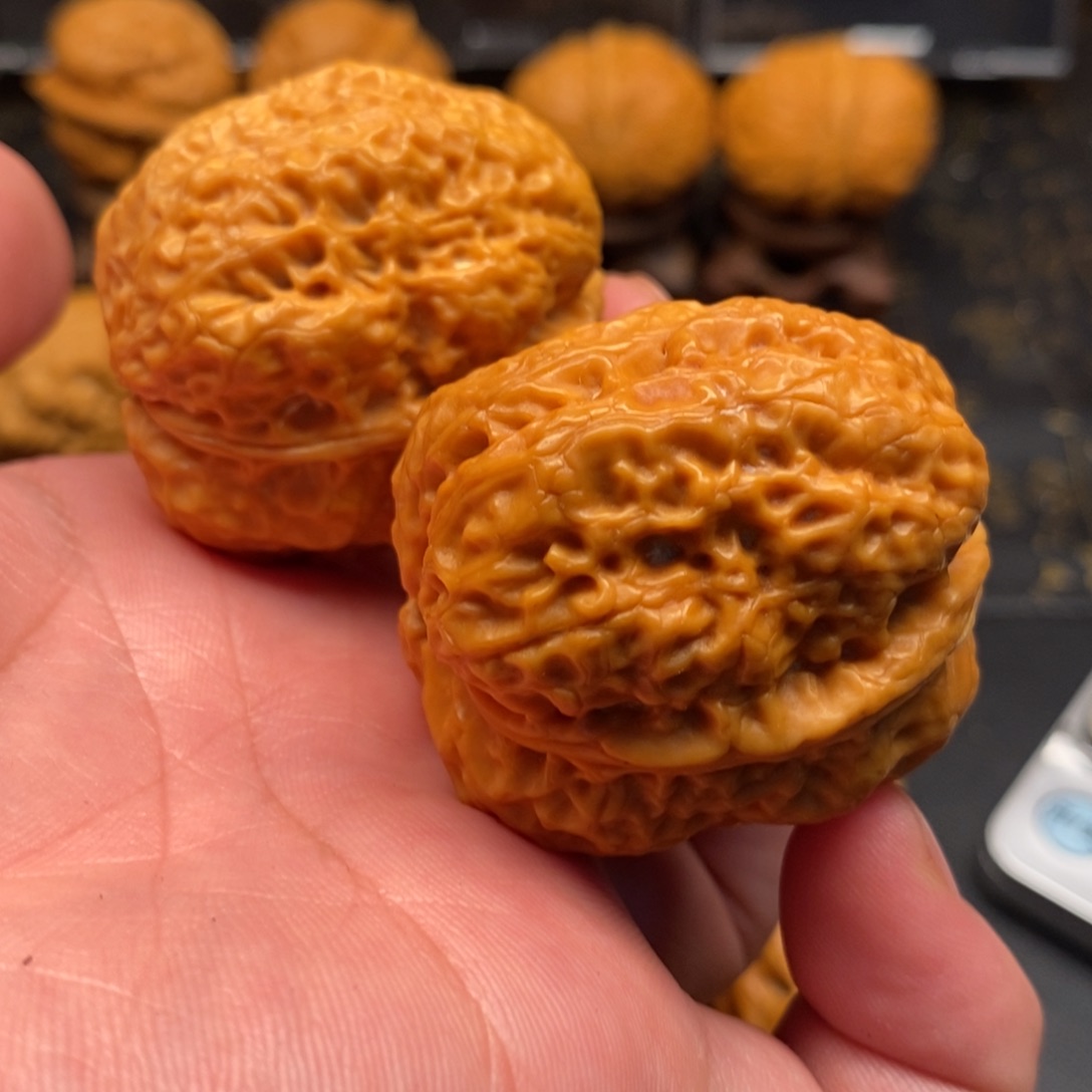 把件文玩核桃龙顶蛤蟆头