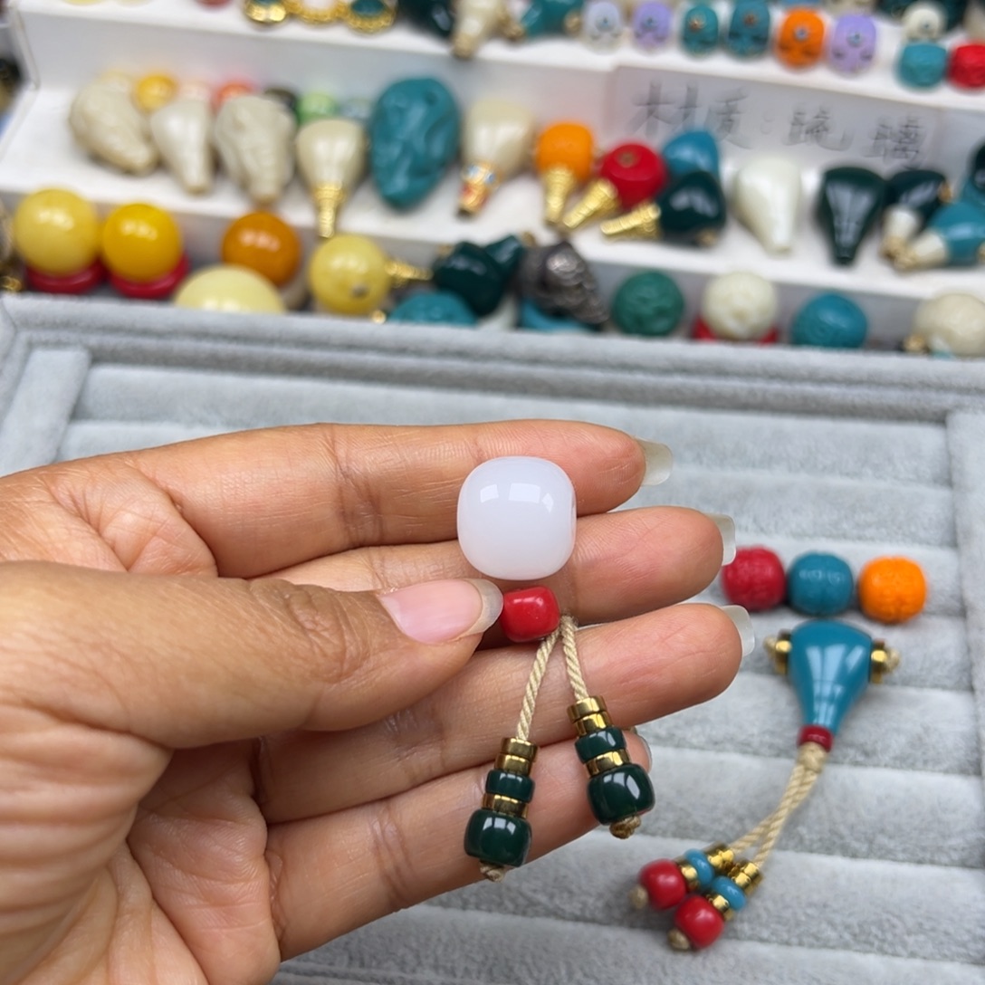 顿***胖琉璃手工艺品卡14的三通套件打包