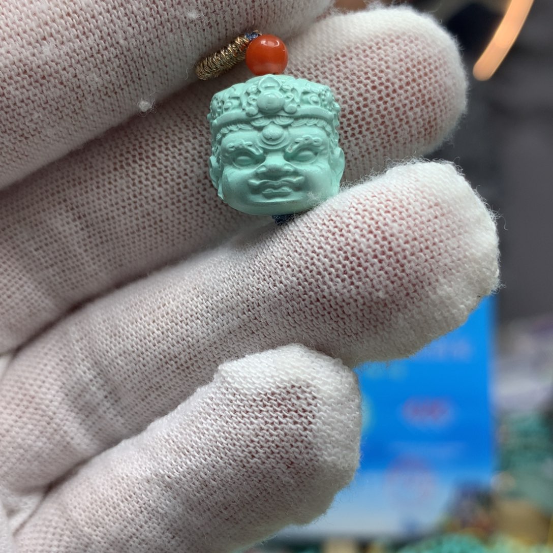 绿松石挂件未镶嵌