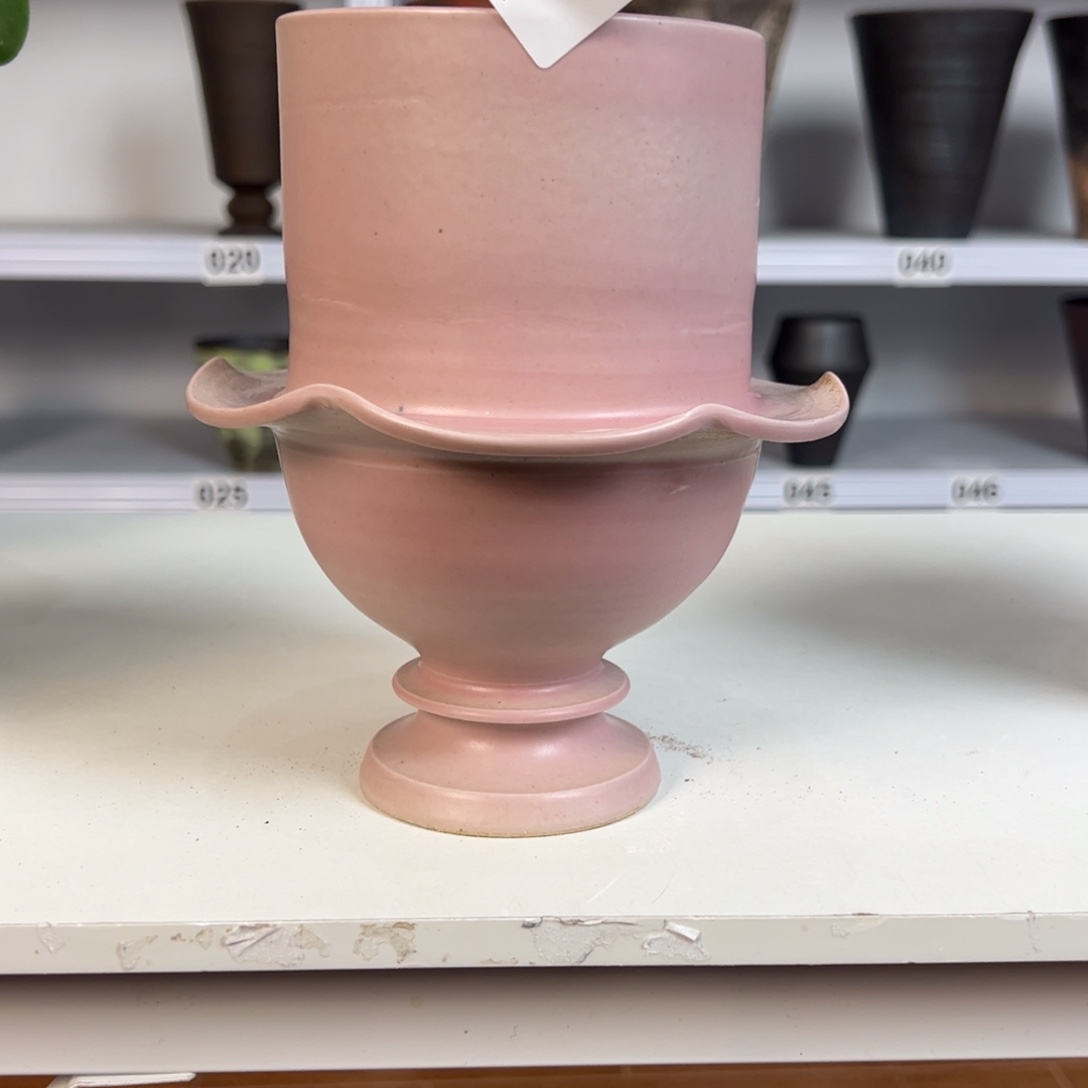 没***鱼400景德镇手工花盆