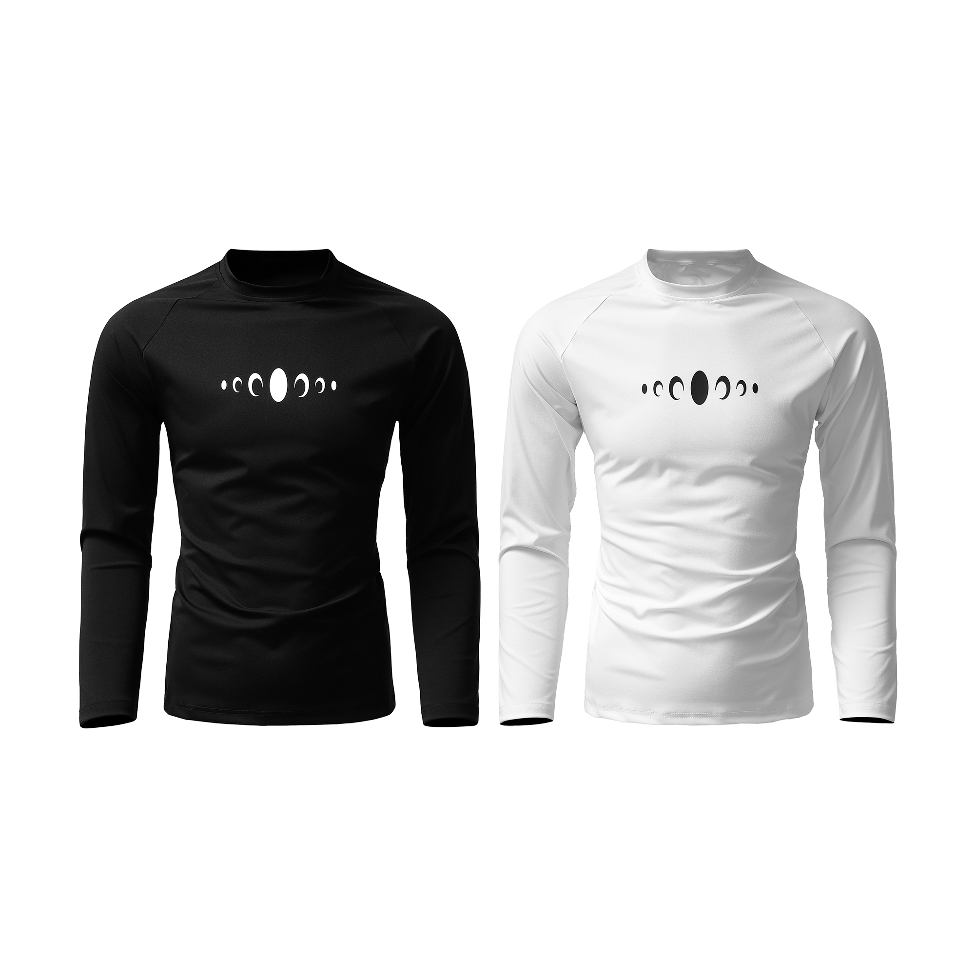 KARMANISTIC赛车运动健身修身弹力速干衣机能opium紧身长袖打底衣