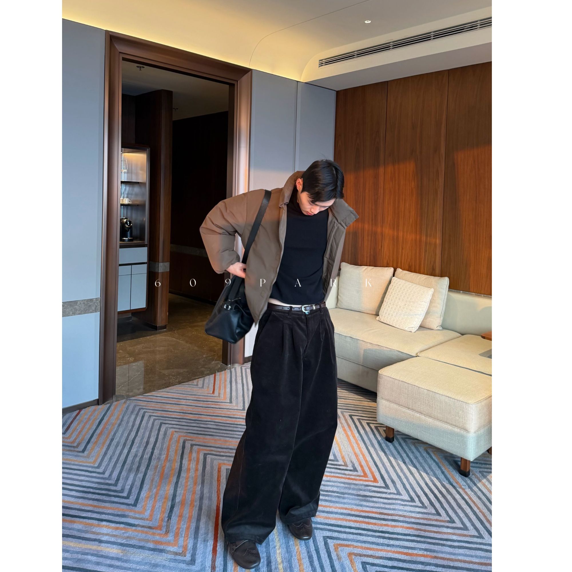 609PARK Dressed to kill时装灯芯绒长裤 3062