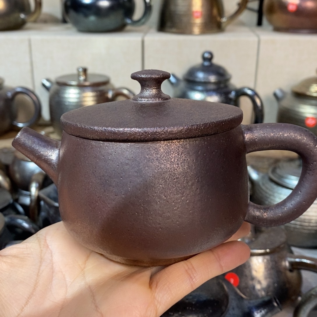 云南建水紫陶柴烧微瑕特价壶