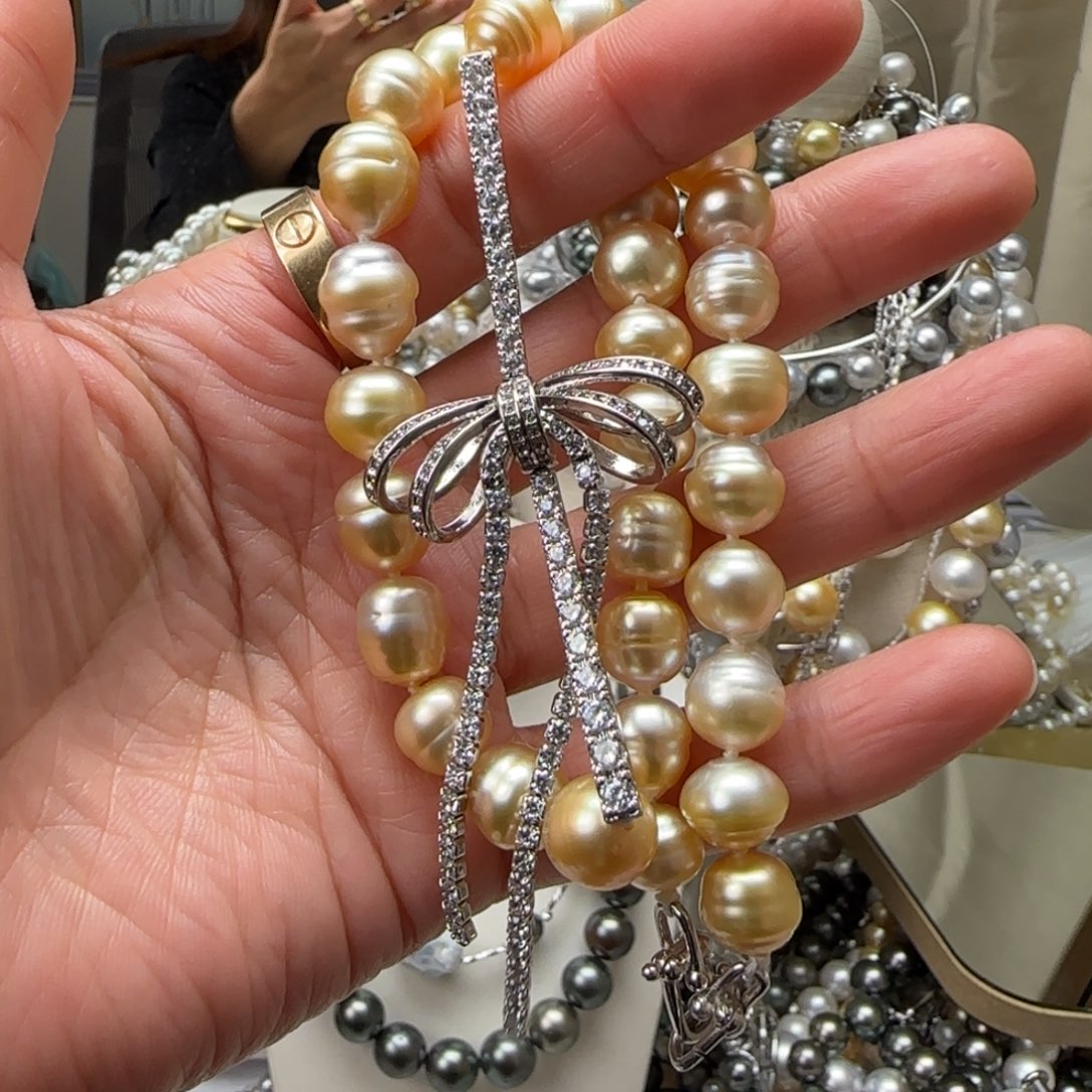 海水珍珠颈饰未镶嵌