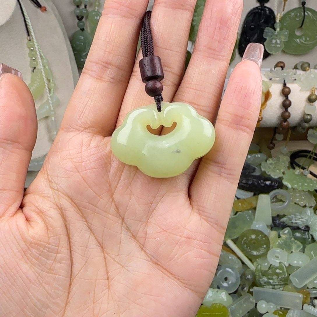 蛇纹石玉岫玉未镶嵌