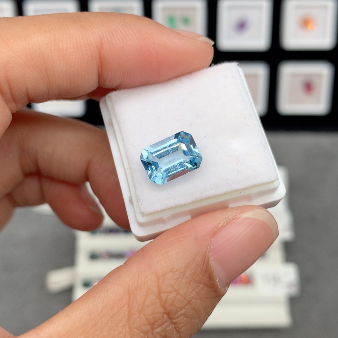 海蓝宝石裸石2.2克拉