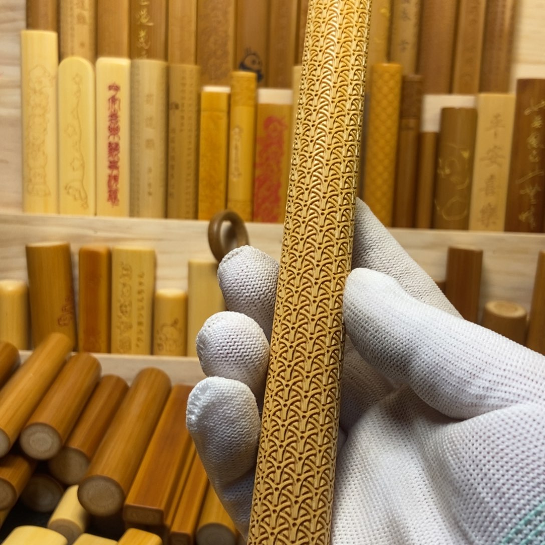 【闪购商品】竹直径2.0长度20.3花纹图案