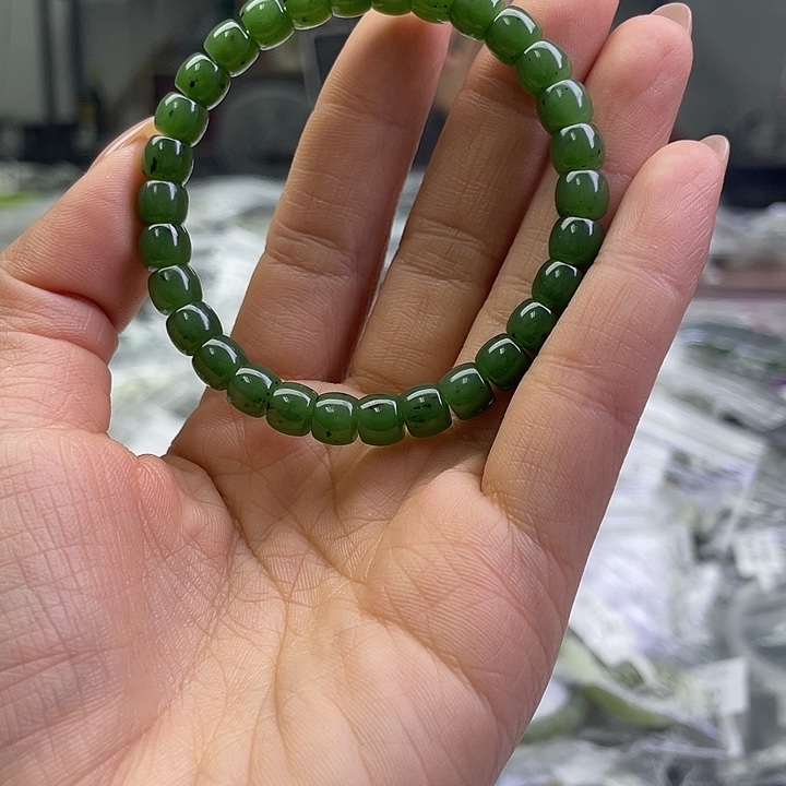 和田玉未镶嵌手串