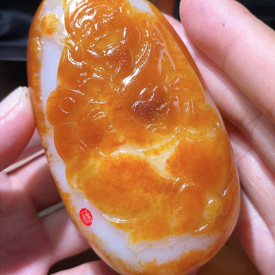 和田玉颈饰未镶嵌A7 