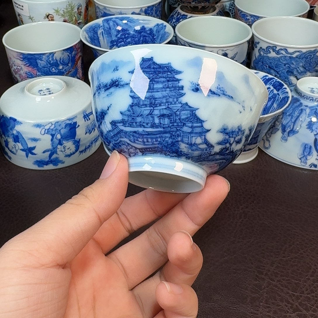 火****现代景德镇陶瓷杯