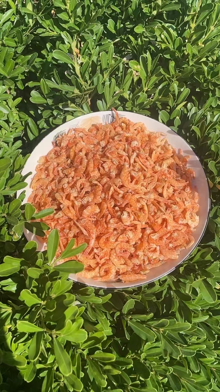 江苏徐州土特产烘干虾尾微盐无油干虾尾