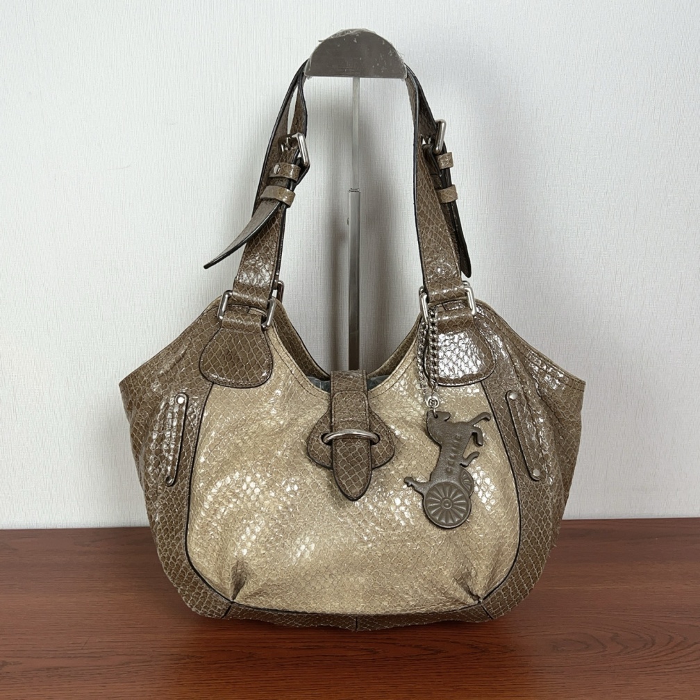 95新 Celine/思琳 celine稀有皮托特包mq196
