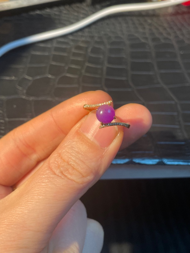 舒俱来18k金戒指