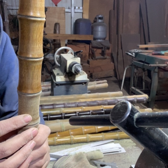 雷*雨绿檀竹节87x3.4