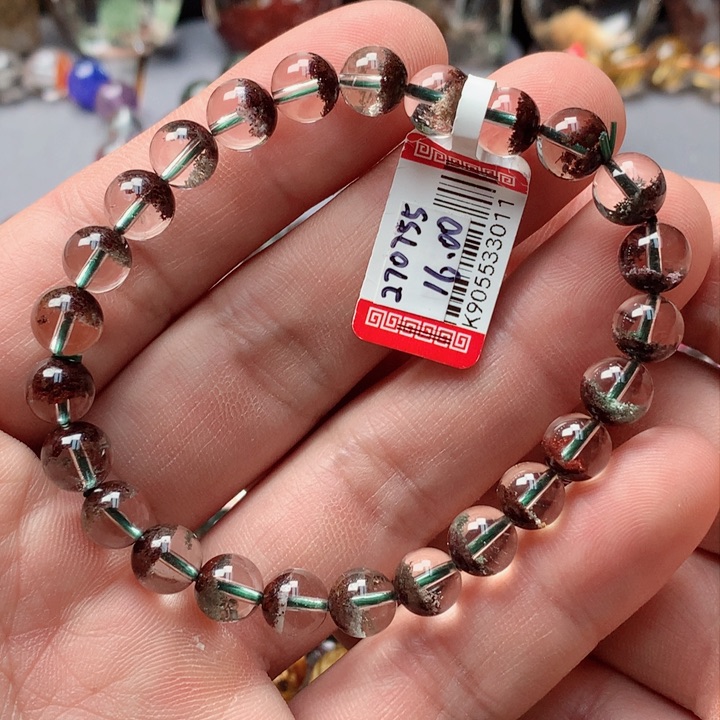 水晶手串未镶嵌天然