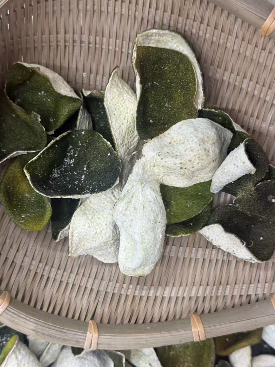 2025年正宗新会陈皮天马老树圈枝青皮断皮