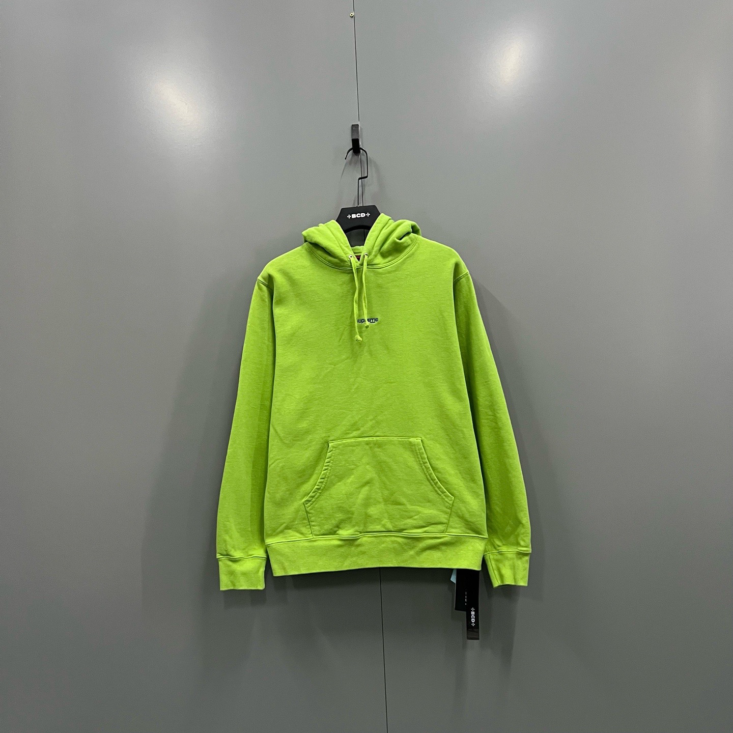 99新 Supreme jp79 绿色刺绣帽衫 M码 205905