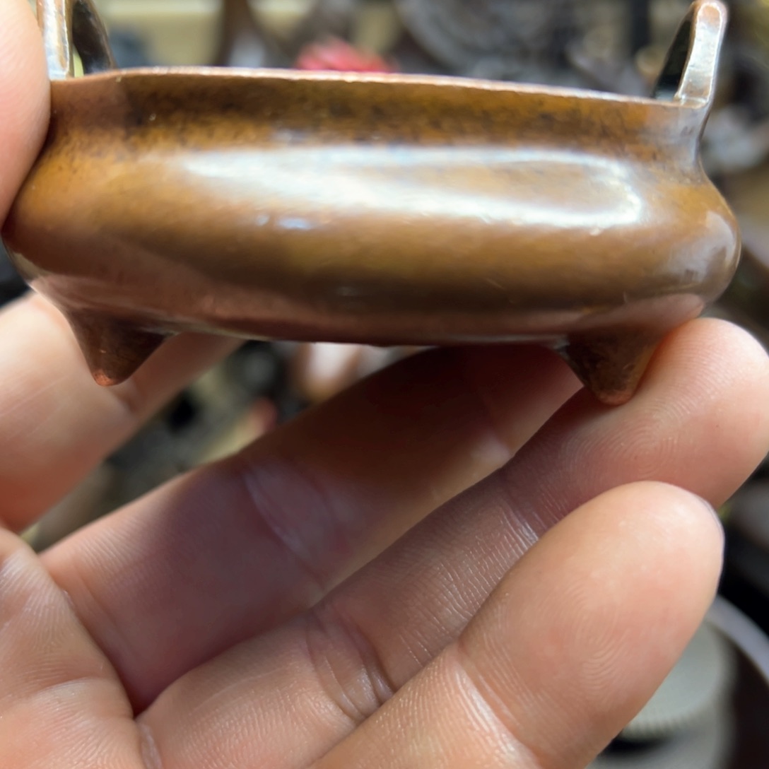 铜摆件欢迎欢迎你