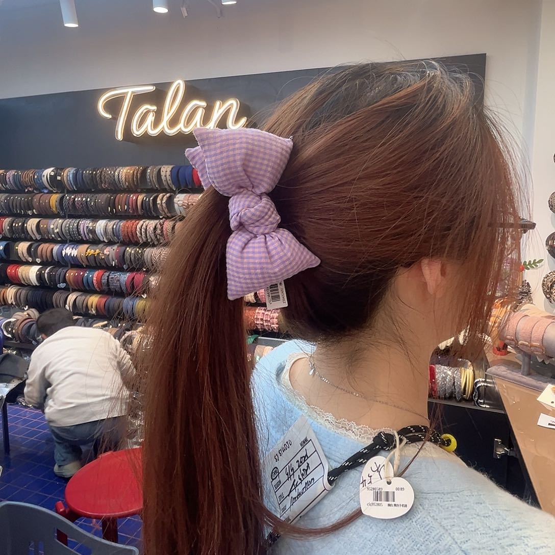 皮质非金属紫色香蕉夾