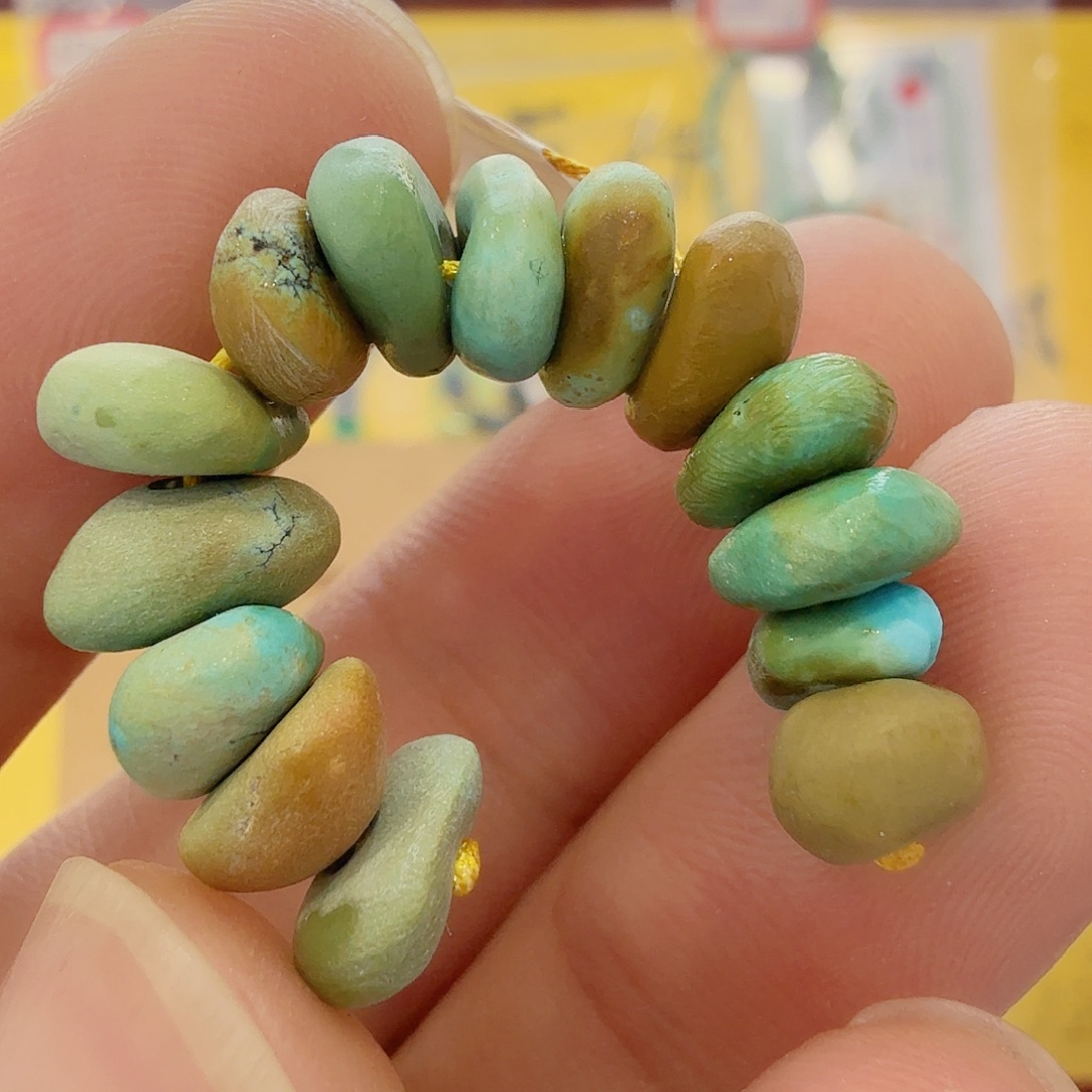 绿松石未镶嵌配饰