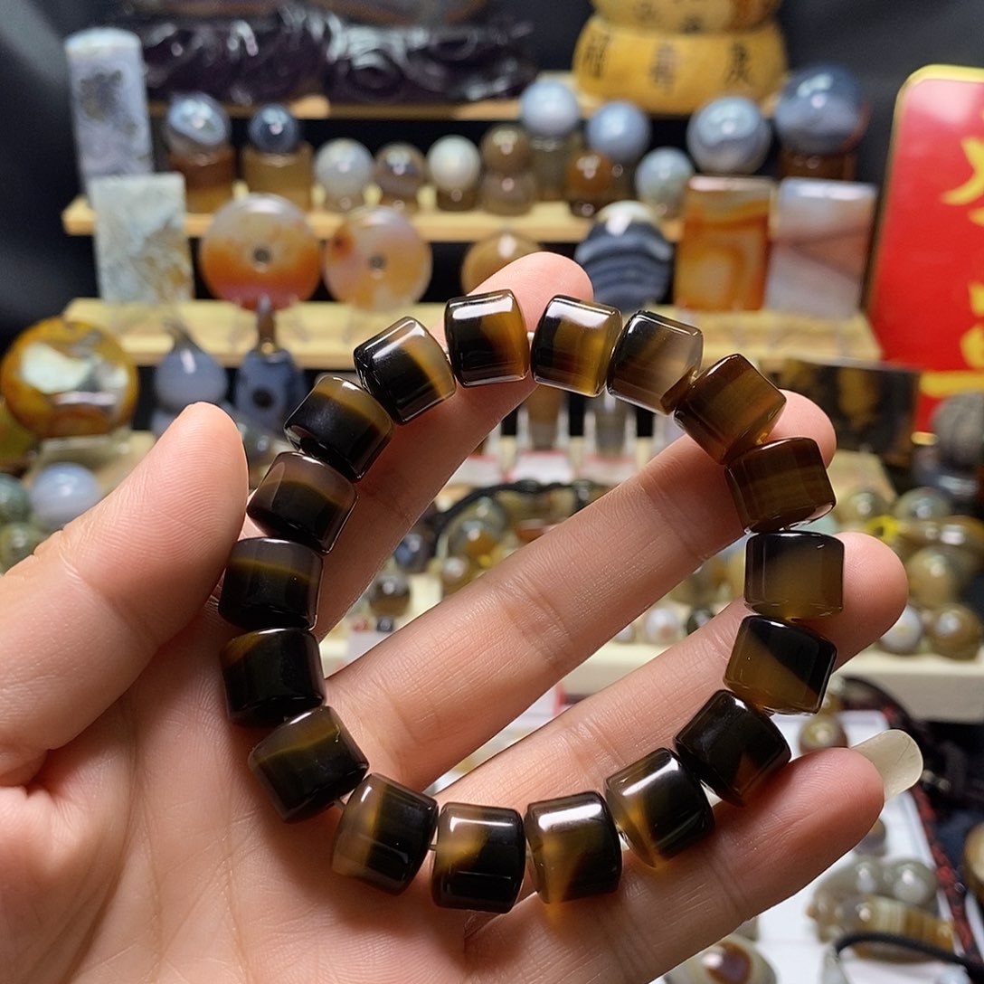 玛瑙/玉髓颈饰未镶嵌福利4号