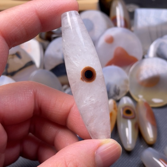 玛瑙/玉髓吊坠(不含链)未镶嵌