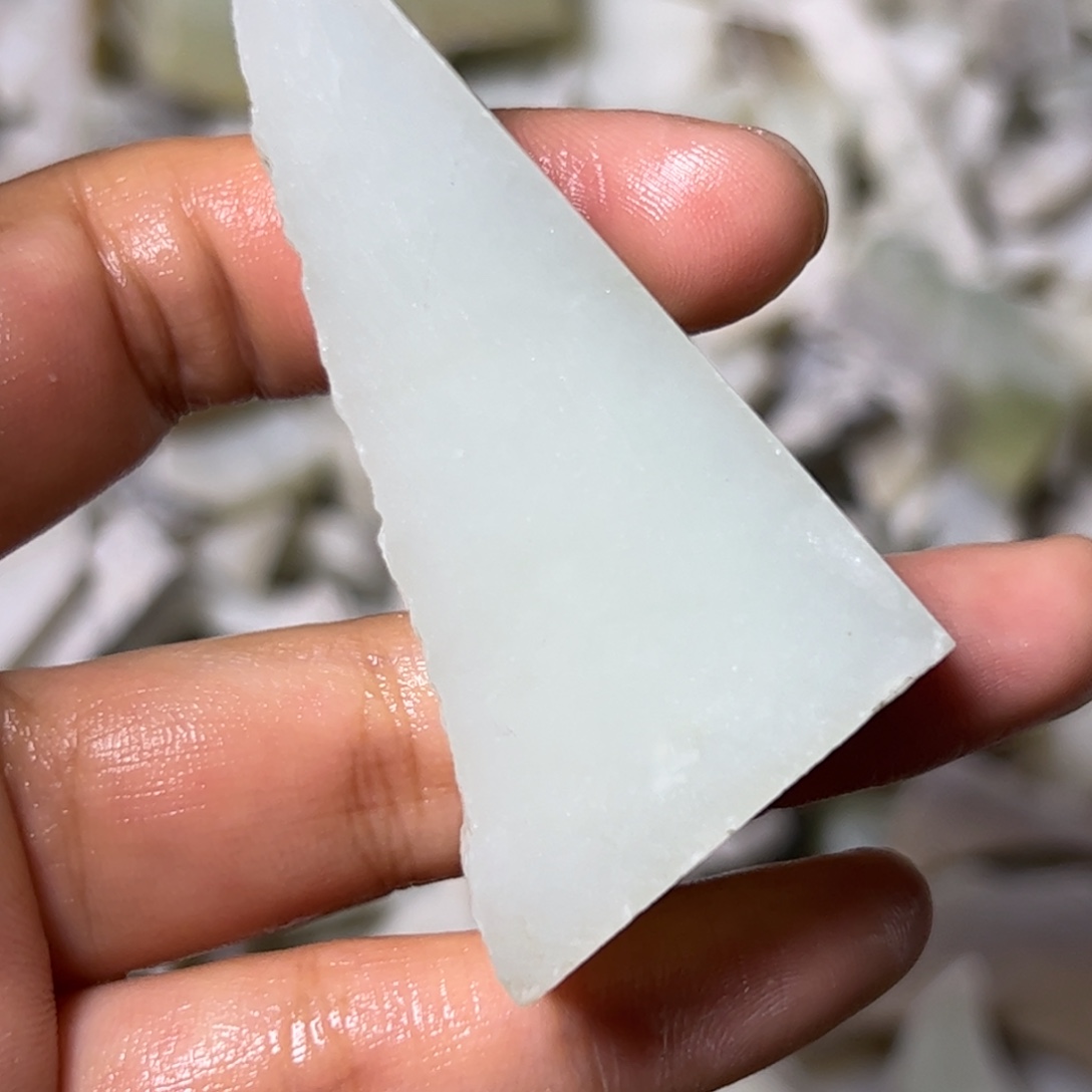 和田玉未镶嵌项链