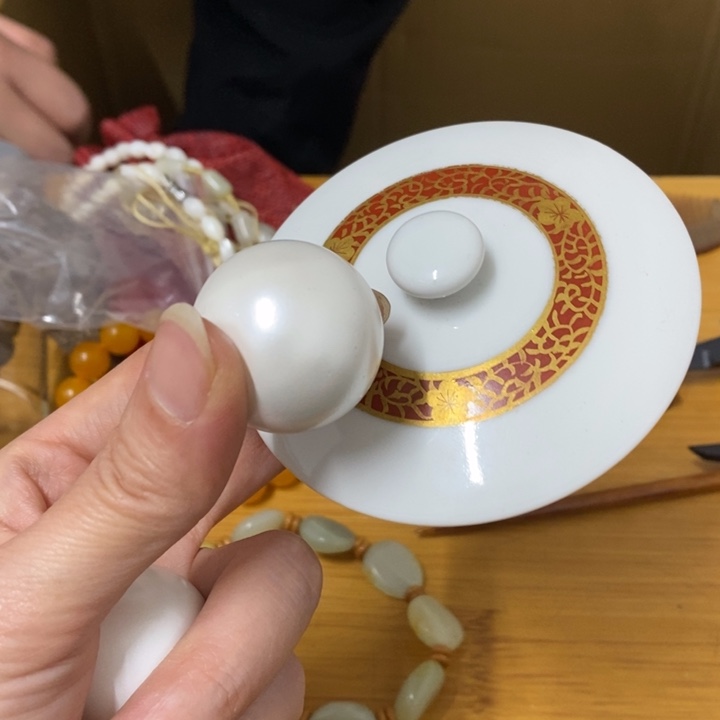 瓷片哈哈中古工艺品一件
