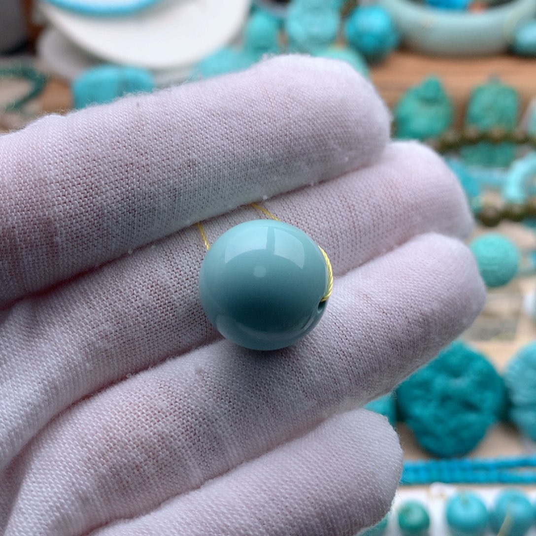 绿松石珠宝奇石未镶嵌