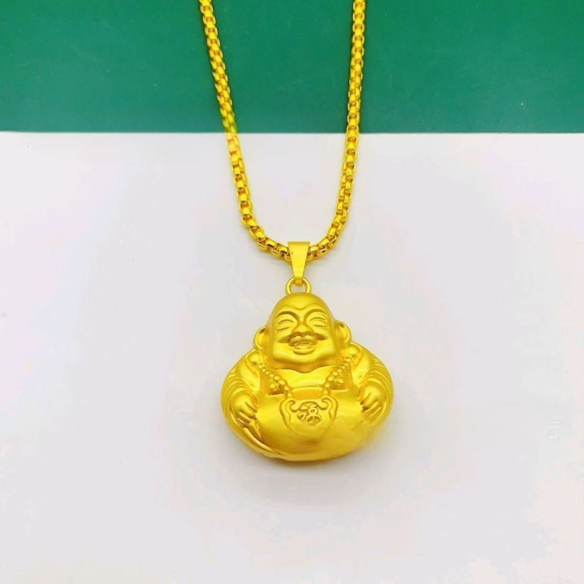 【云云专属】 至臻精美时尚合金佛公吊坠【赠合金链+礼盒】  A036