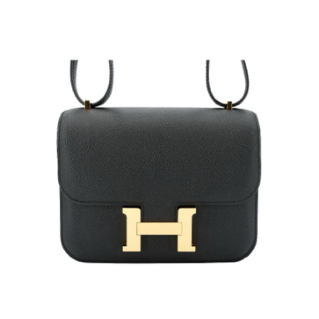 95新 Hermes/爱马仕 康康 19 黑金 Z刻/21年 ep/JW3478