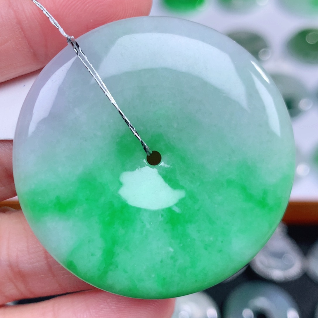 翡翠未镶嵌吊坠(不含链)43-5.9