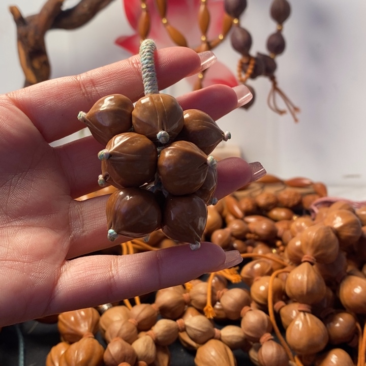 橄榄核手串/手链蜜桃葡萄挂件