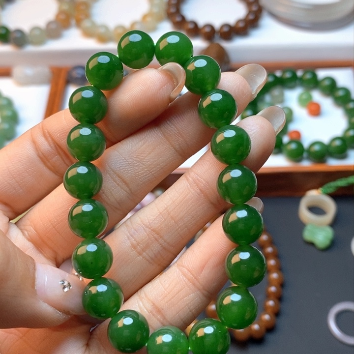 和田玉手链未镶嵌