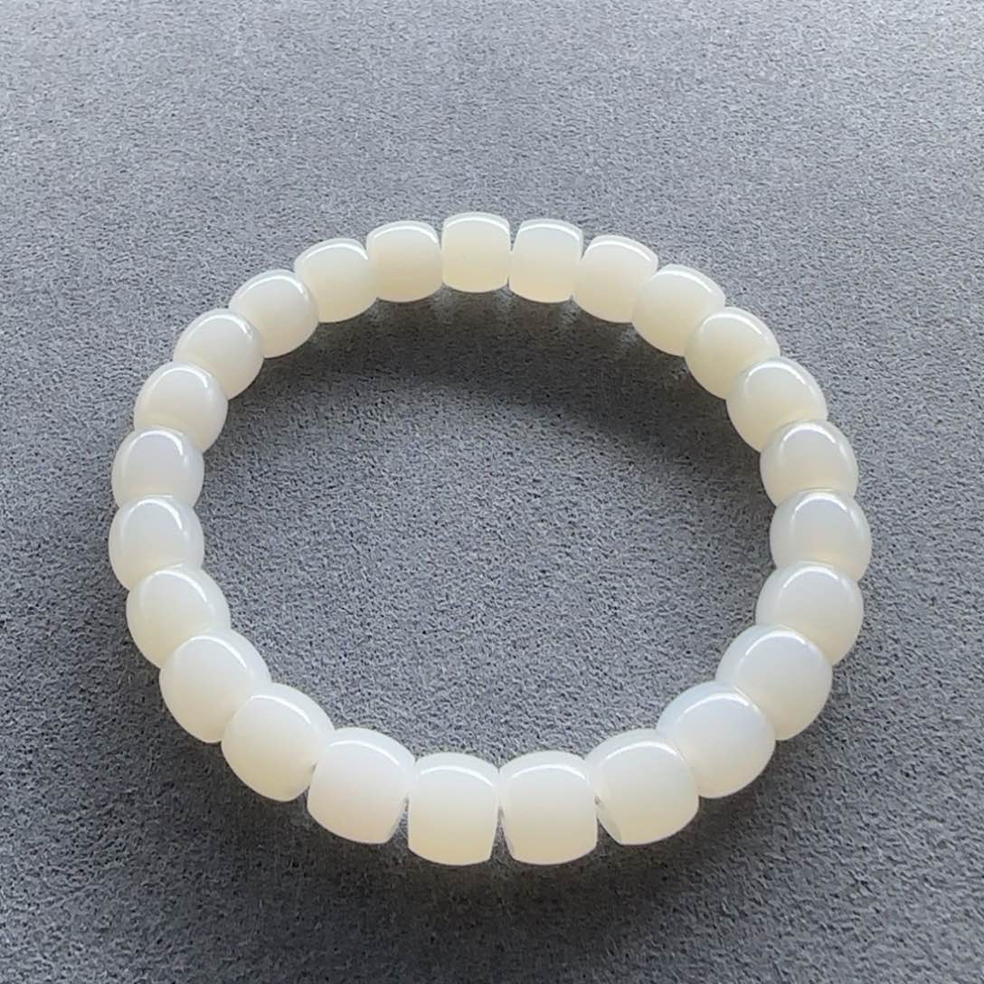 石英质玉（缅黄）手串未镶嵌