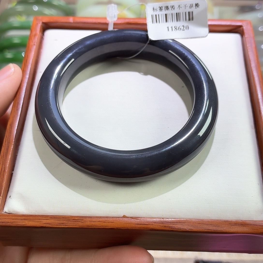 未镶嵌手镯和田玉17 50.51