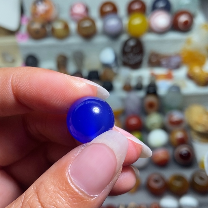 未镶嵌配珠玛瑙/玉髓浪*