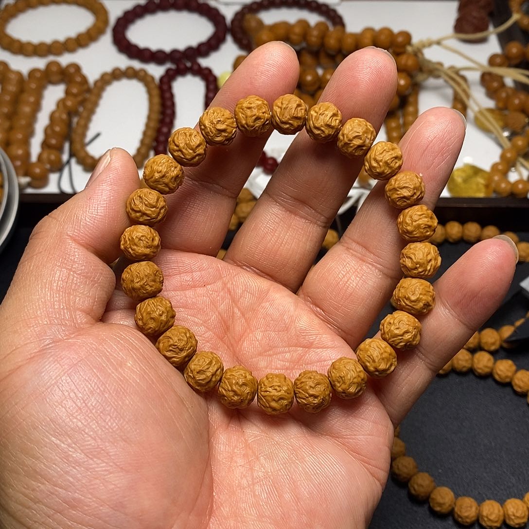 手串猴头核桃全品10左右龙珠67号