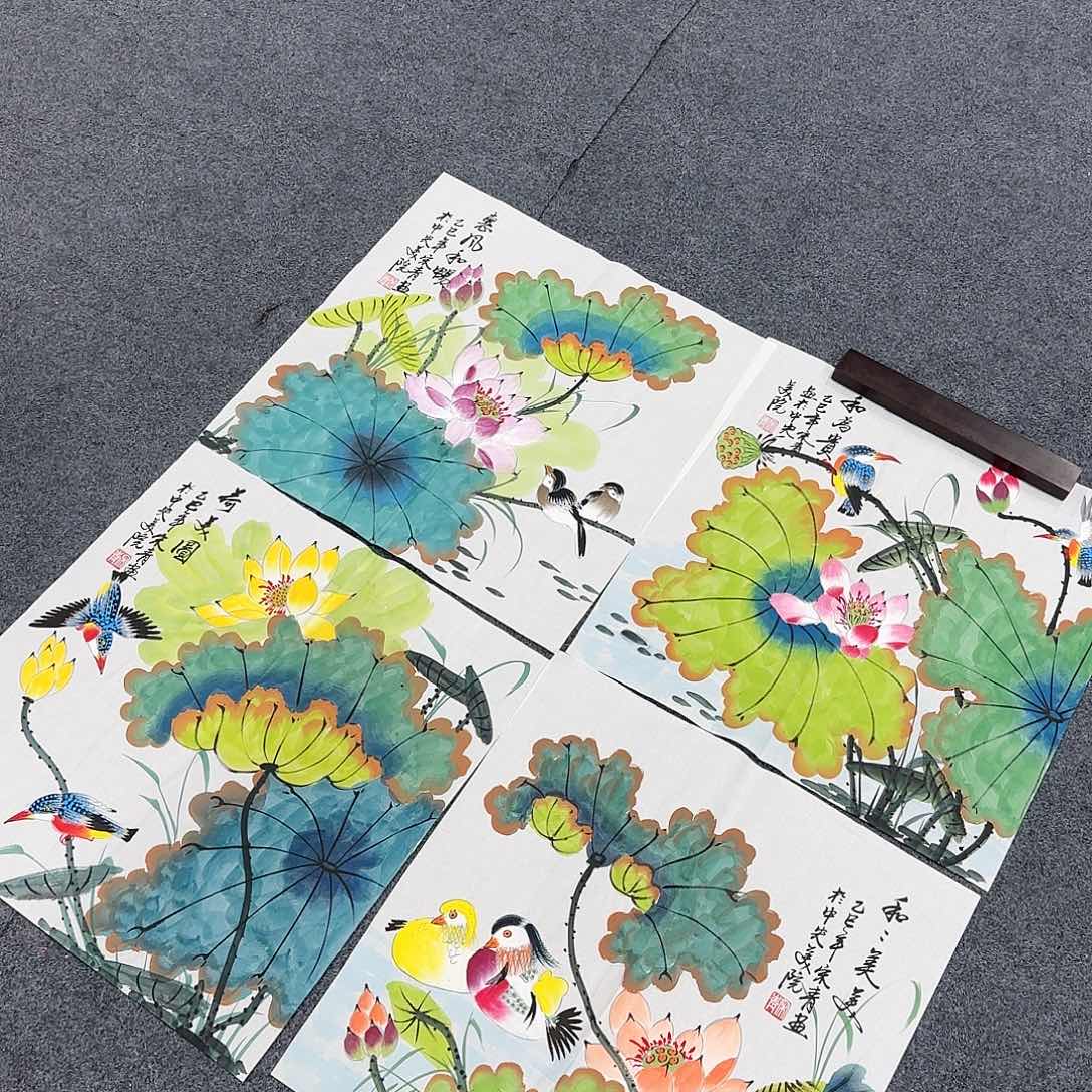 国画超级好看的一幅国画作品