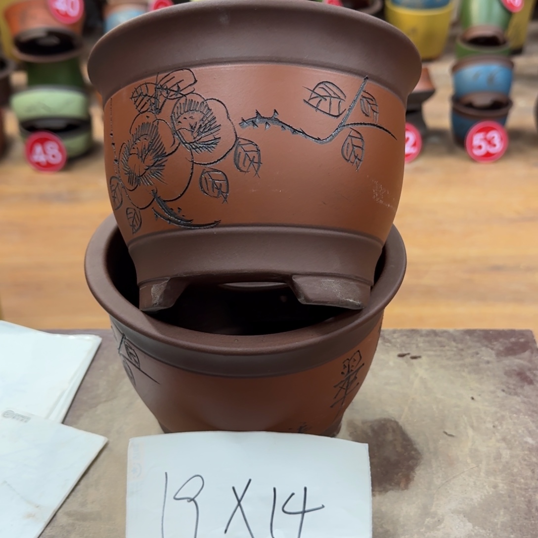 紫砂花盆破损包赔