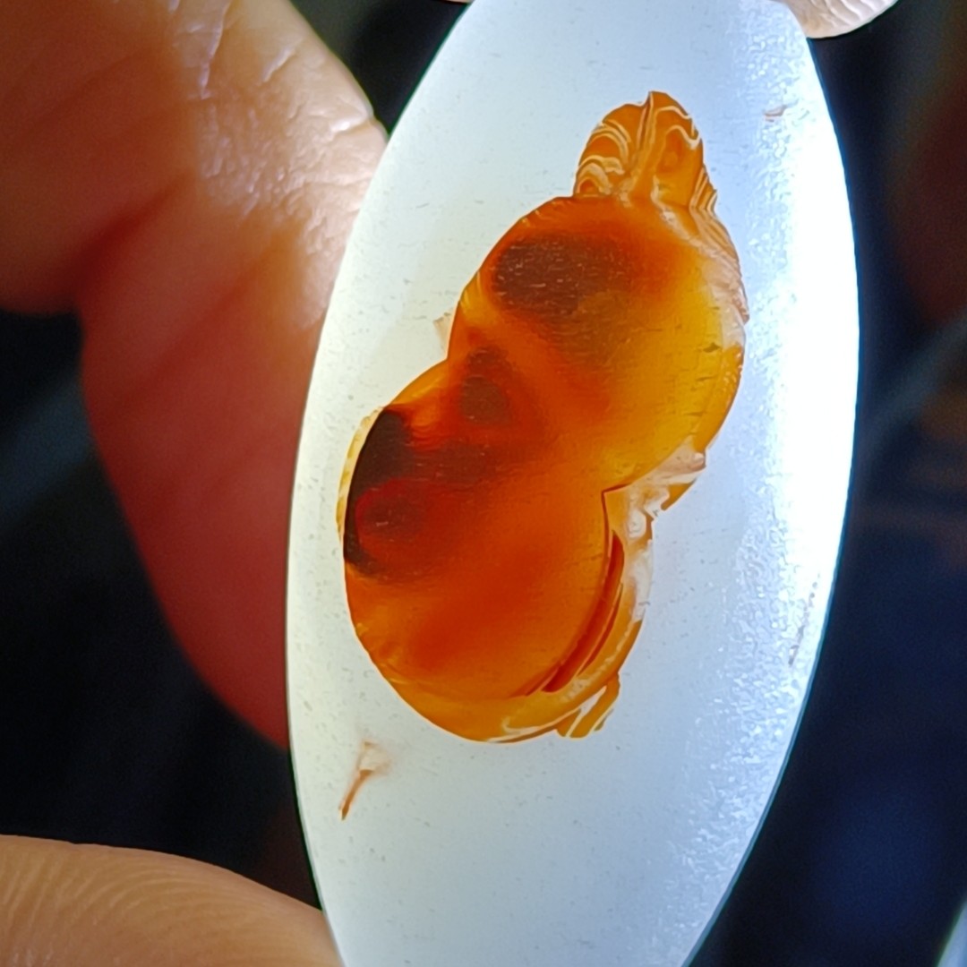 白冰俏色福禄挂饰