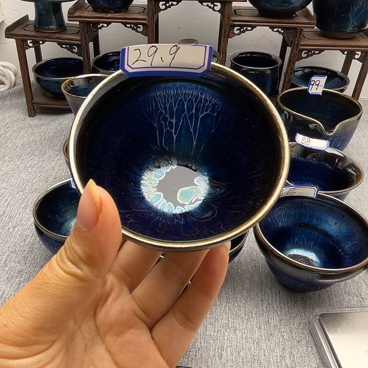 北***熊瓷纯手工瑕疵小束口