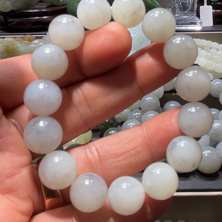 和田玉手链未镶嵌