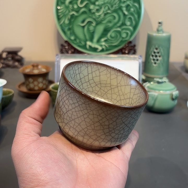 瓷片龙泉青瓷福利青瓷