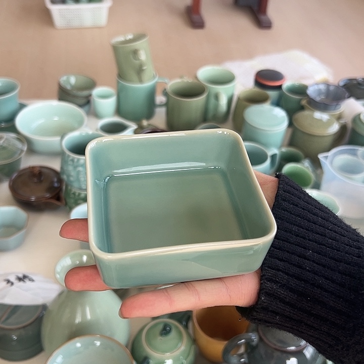 小米茶器龙泉青瓷