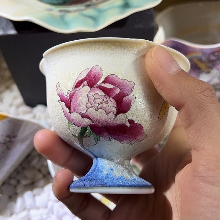 微瑕特价主人茶杯