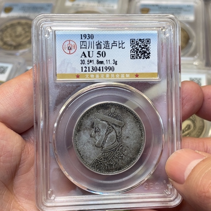银古钱币一枚图片品相
